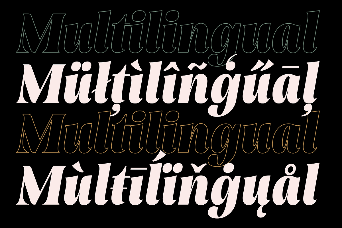 Rasbern — 18 Fonts, a Serif Font by Nasir Udin (Photo 16 of 17)