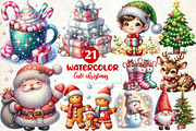 Cute christmas sublimation PNG, an Illustration by CreationArt (Thumbnail 1 of 5)