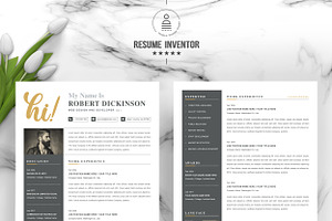 Resume Template 4 Pages-CV Template