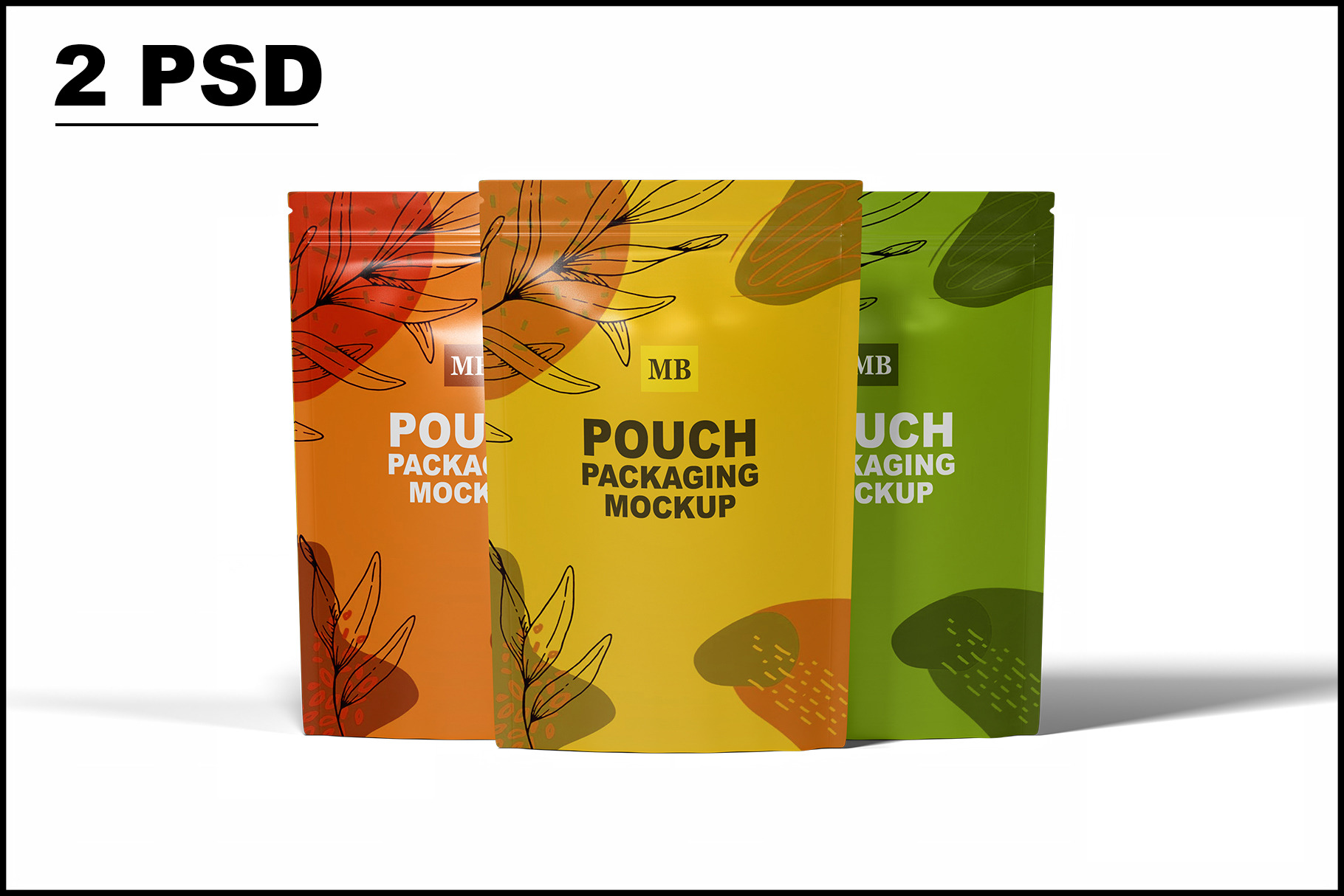Stand-Up Pouch Mockup