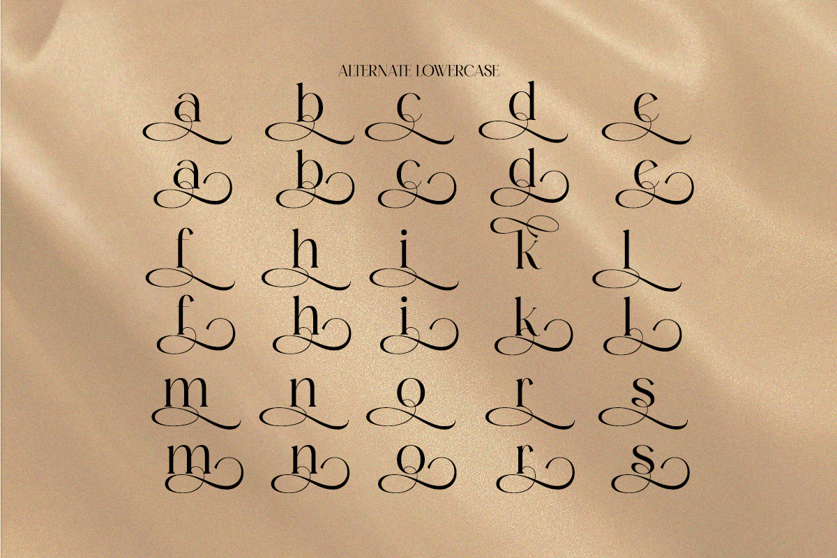 Lunabelle - Modern Elegant Luxury, a Serif Font by Qweera Studio (Photo 11 of 12)