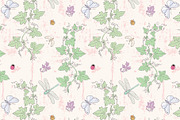 10 Grapevine seamless patterns, a Pattern Graphic by YvY (Thumbnail 7 of 12)