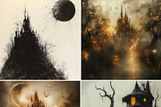 Haunted Worlds, a Seasonal Illustration by pictures for you (Thumbnail 10 of 32)