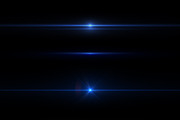 Lens flares or anamorphic lens flare, an Object Graphic by Buradaki (Thumbnail 2 of 5)