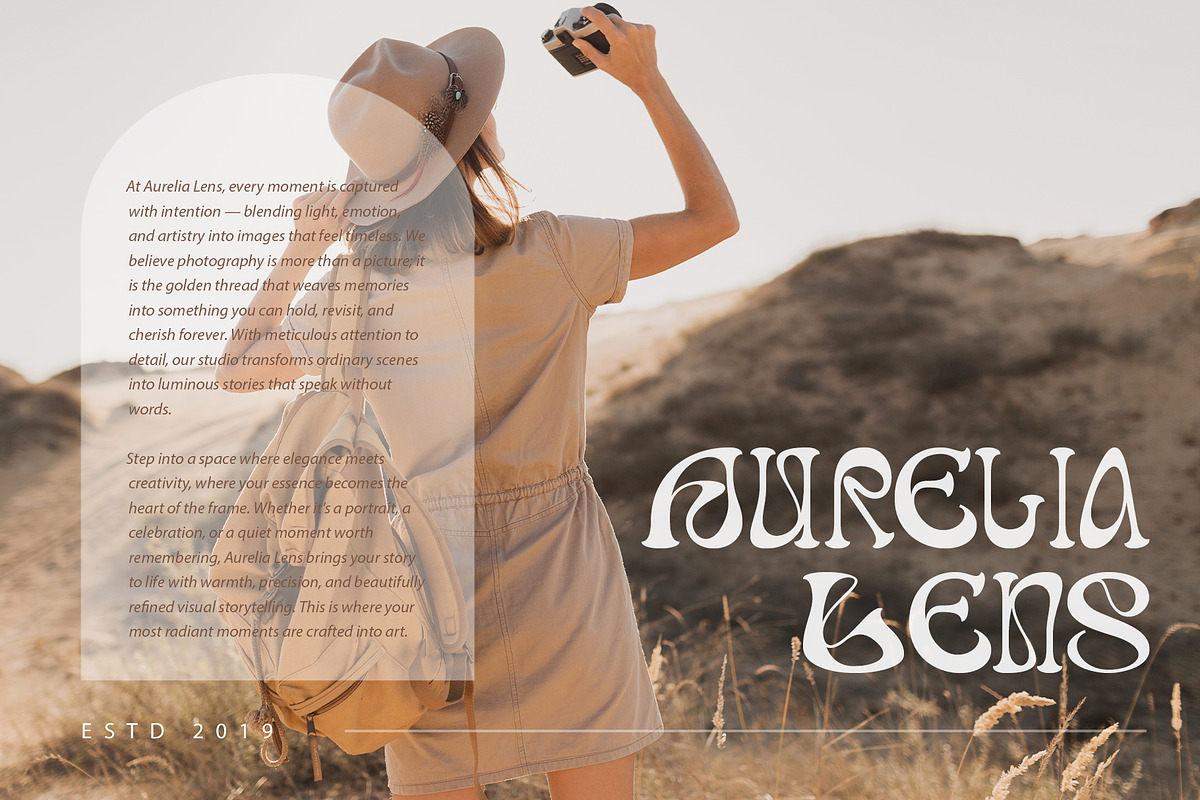 Dream Theatrion, a Serif Font by Letterara (Photo 7 of 14)
