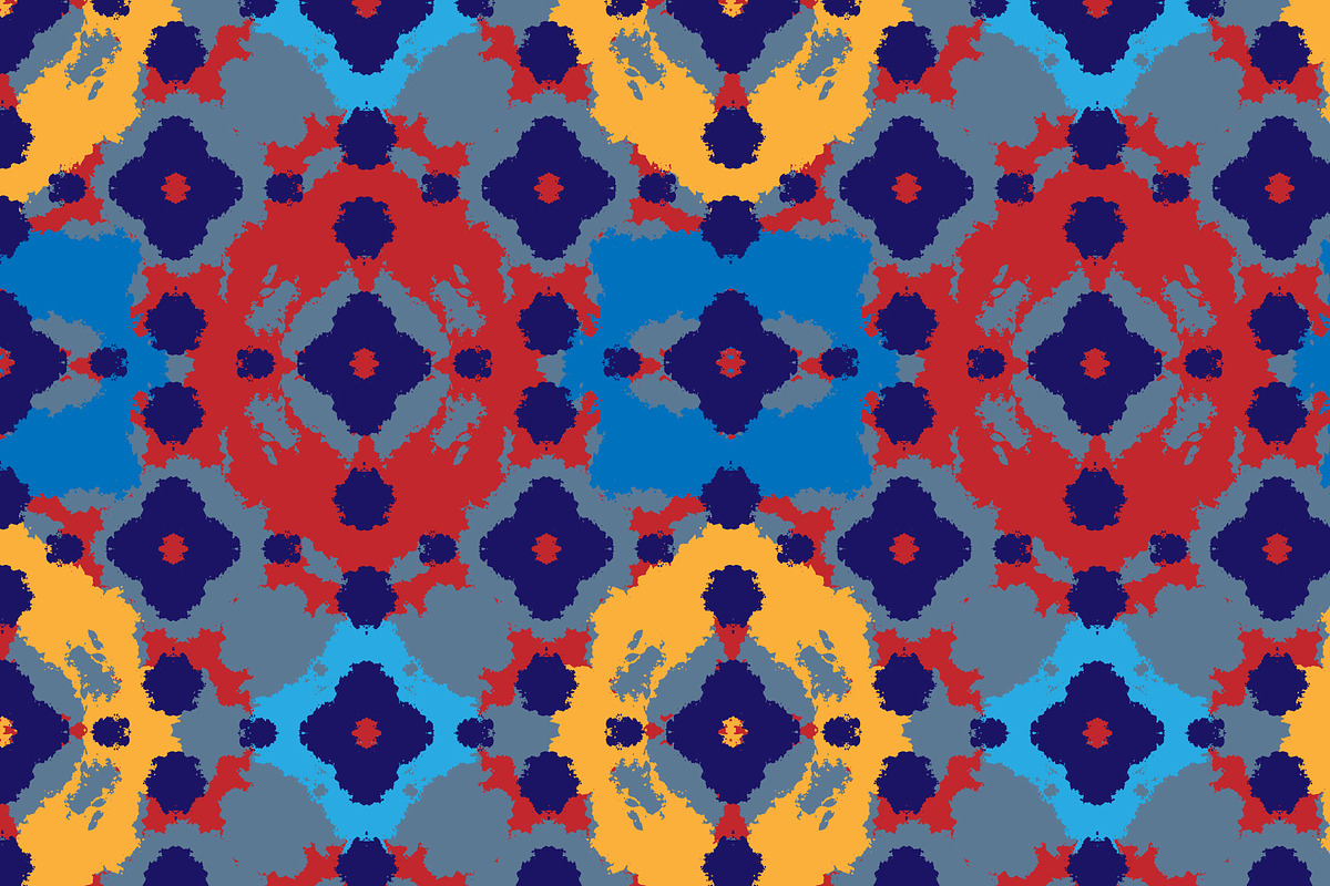 Vintage Abstract Folk Rug, a Pattern Graphic by NayaChu (Photo 4 of 12)