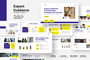 Expert Guidance PowerPoint Template, a Presentation Template by QR Design Studio (Thumbnail 1 of 3)