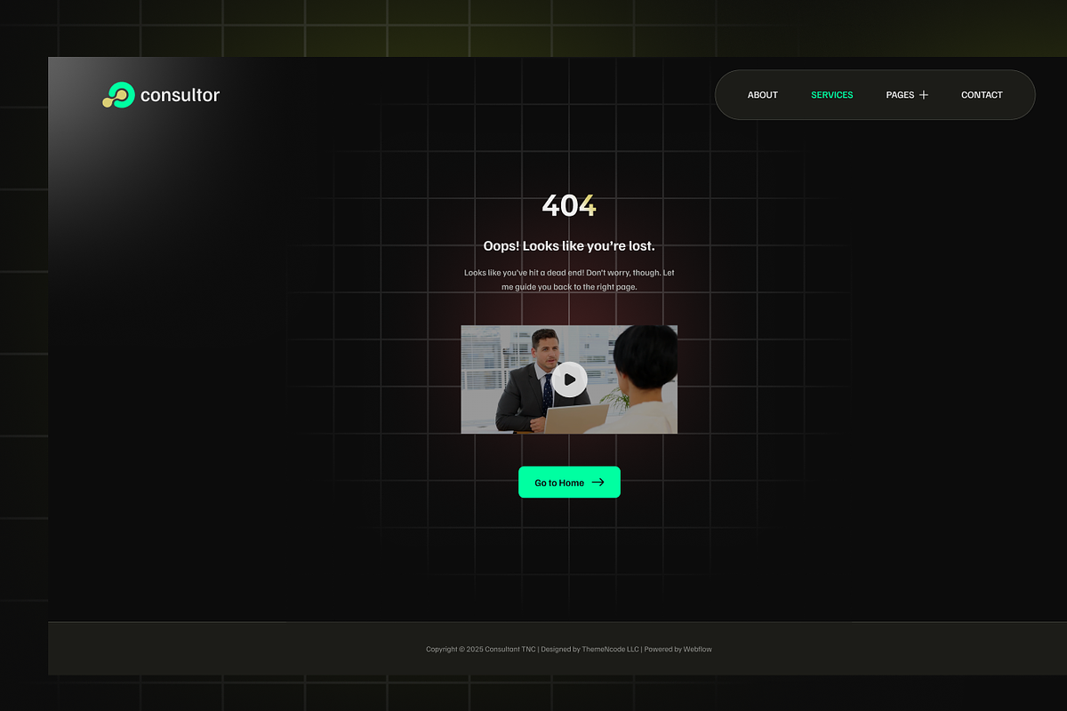 Consultor, Consulting HTML Template, a HTML Template by TNCFlow (Photo 3 of 5)