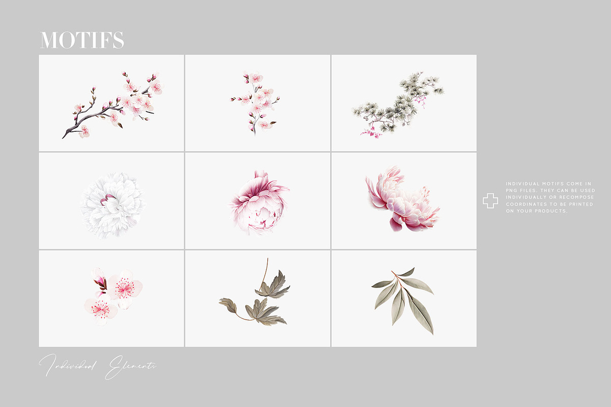 Sakura Whispers, Elegant Luxury!, a Pattern Graphic by TSTUDIO (Photo 5 of 12)