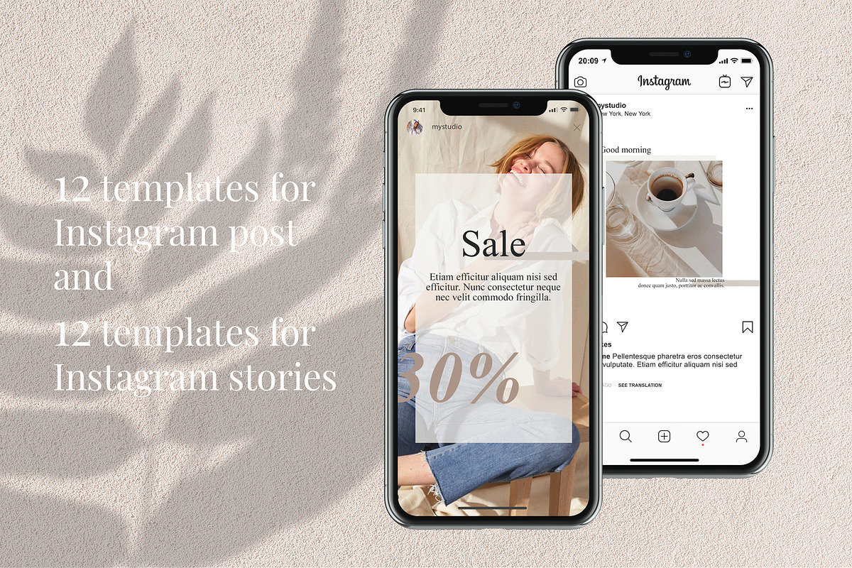 Templates for social media | BOHEMIA, a Social Media Template by Olg Store (Photo 5 of 7)