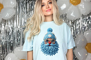 Crochet Christmas Faux Yarn Santa Pn, an Illustration by designcity5 (Thumbnail 6 of 8)