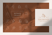48 Woman Logo Collection, a Branding & Logo Template by Rukuru Studio (Thumbnail 5 of 9)