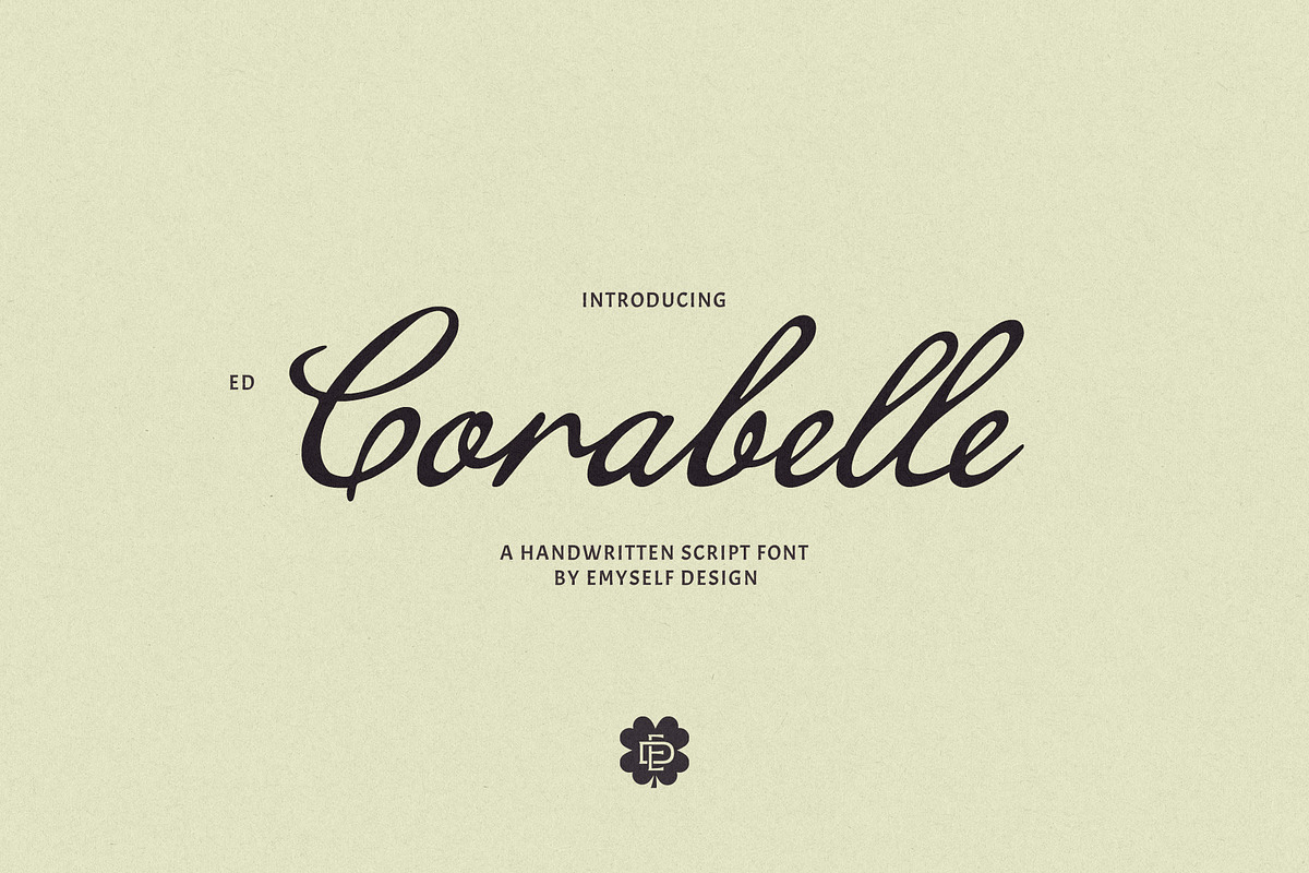 ED Corabelle - Handwritten Script, a Script Font by Emyself Design (Photo 1 of 10)