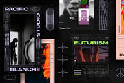 CYBERPUNK Instagram Templates, a Social Media Template by BlancheStudio (Thumbnail 11 of 14)