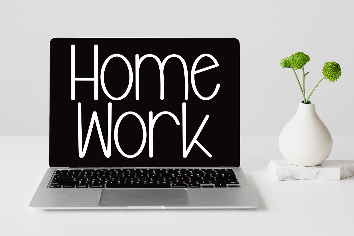 Home Book, a Script Font by InermediaSTUDIO (Photo 3 of 7)
