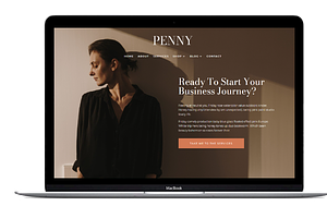 Penny Divi Business Coaching Theme