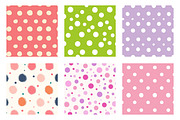 Easter Polka Dot Seamless Patterns, an Illustration by Dream Creation (Thumbnail 4 of 7)