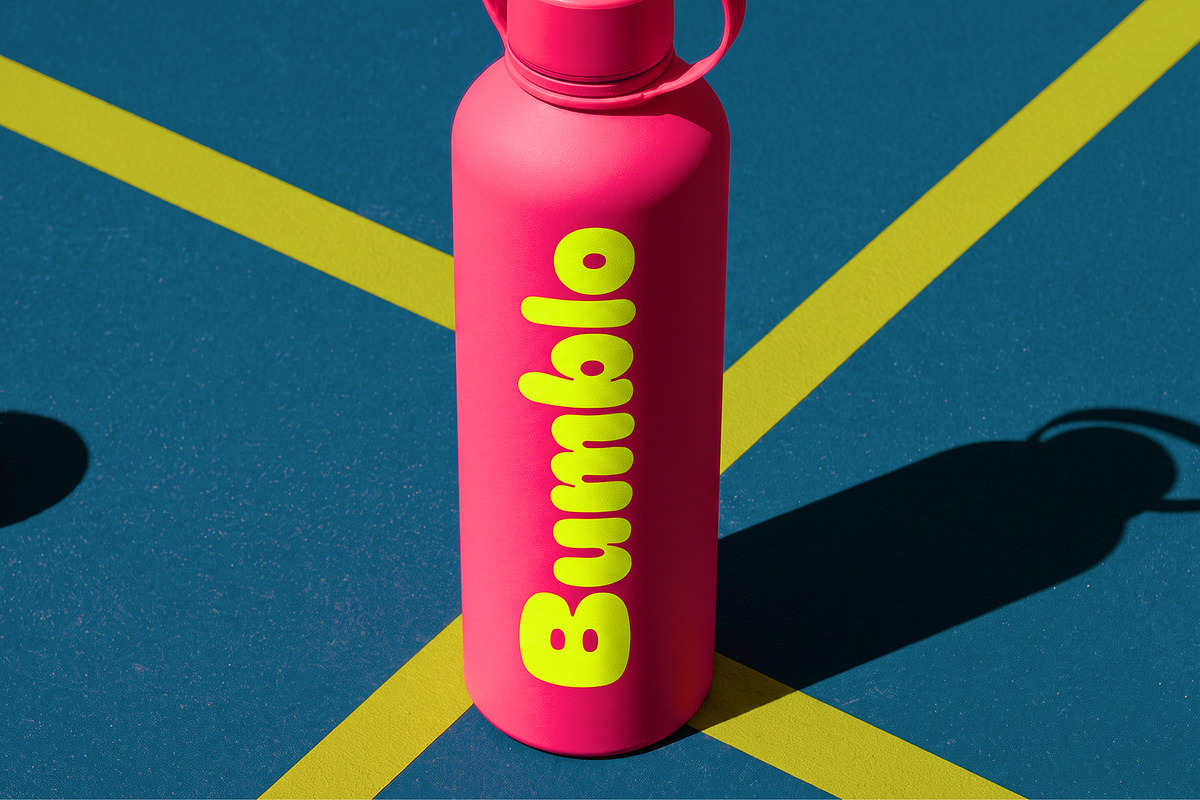 Bumblo is a bold display font., a Sans Serif Font by kavoon (Photo 8 of 10)