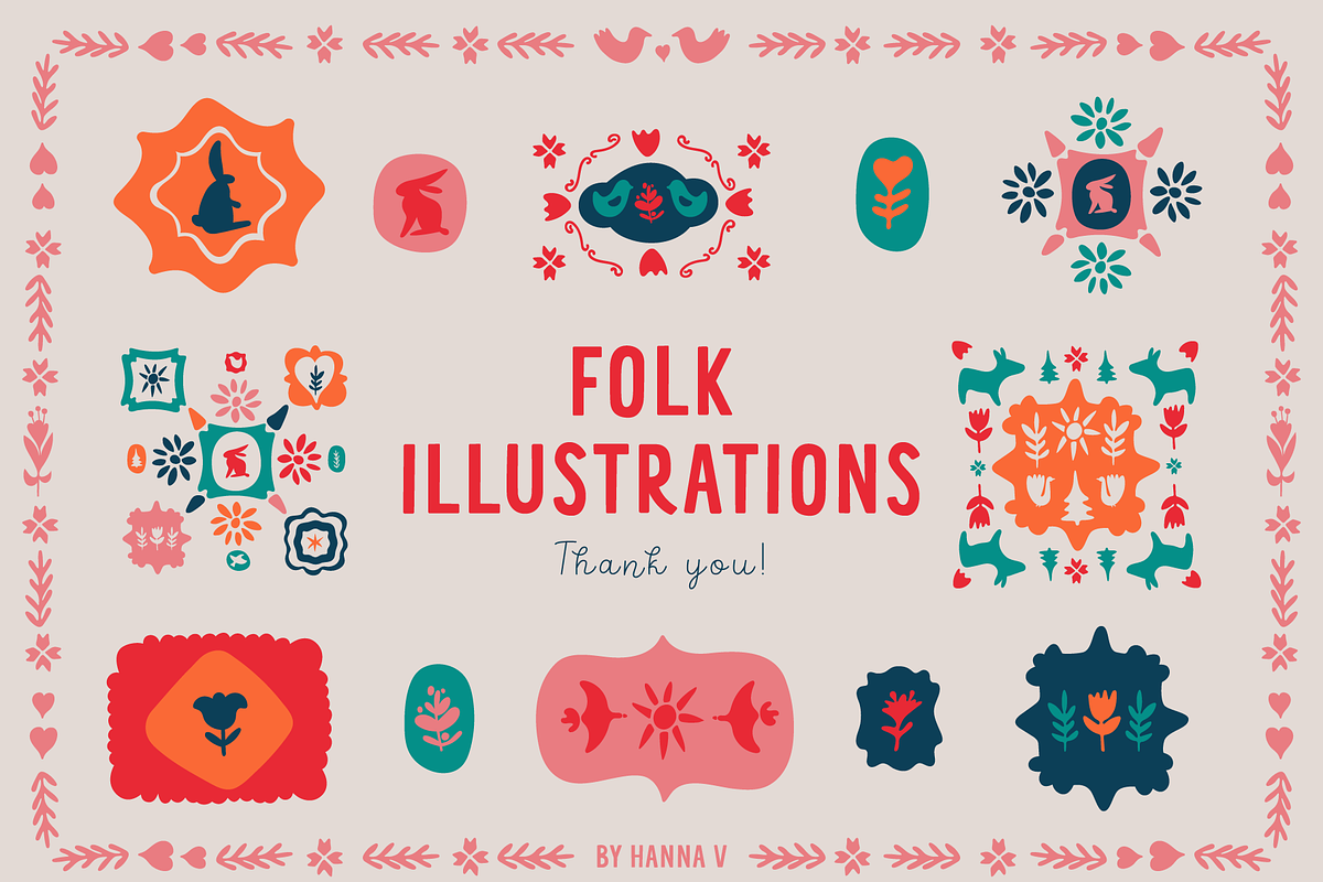 FOLKLORE VINTAGE ILLUSTRATIONS, an Animal Illustration by HANNA V (Photo 71 of 71)