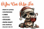 Funny Wine Christmas Cocktail, a Seasonal Illustration by CreationArt (Thumbnail 5 of 7)