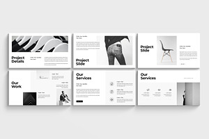 Creative Minimal Presentation Design