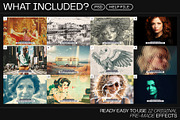 12 Photo Effect Templates, a Layer Style Add-On by iDoodle Studio (Thumbnail 2 of 6)