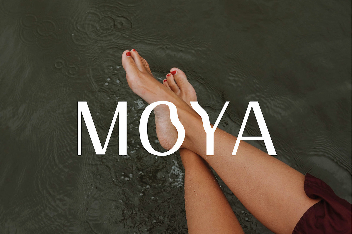 Olga Sans – Chic, Unique, Modern, a Sans Serif Font by Local Desk Designstudio (Photo 13 of 16)