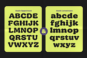 Shuffle Breaks - Retro Display Font, a Serif Font by Inviline.co (Thumbnail 2 of 10)