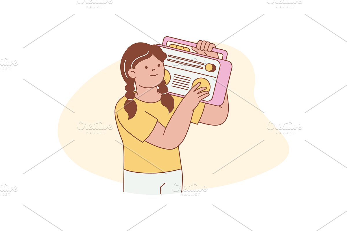 Music Entertainment Illustration, an Object Graphic by Jump Studio (Photo 10 of 12)