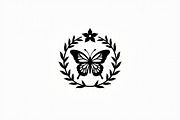 Butterfly Wreath Clipart Bundle, an Illustration by Artivon (Thumbnail 4 of 9)