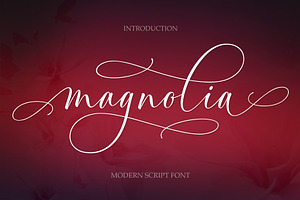 Magnolia Modern Script