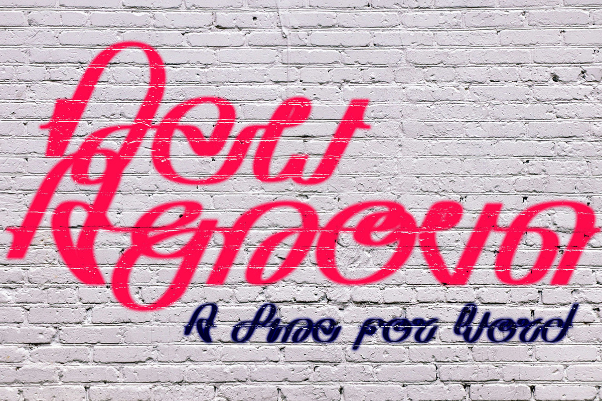 New Agnova Script Handwrite, a Script Font by CarlaSalanova (Photo 1 of 9)