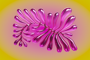 3D Floral Shapes - 95 Shapes