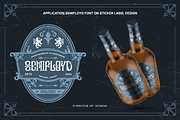 Semifloyd - Vintage Display Font, a Serif Font by Brightone (Thumbnail 7 of 8)