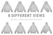 Russell Athletic 695HBM Hoodie, a Hoody Mockup by Pixel Sauce™ (Thumbnail 5 of 6)