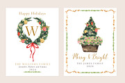 Parisian Holiday Watercolor Clipart, an Object Illustration by RhianAwni (Thumbnail 2 of 5)