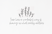 Wildflowers - A Handwritten Font, a Script Font by KA Designs (Thumbnail 2 of 8)