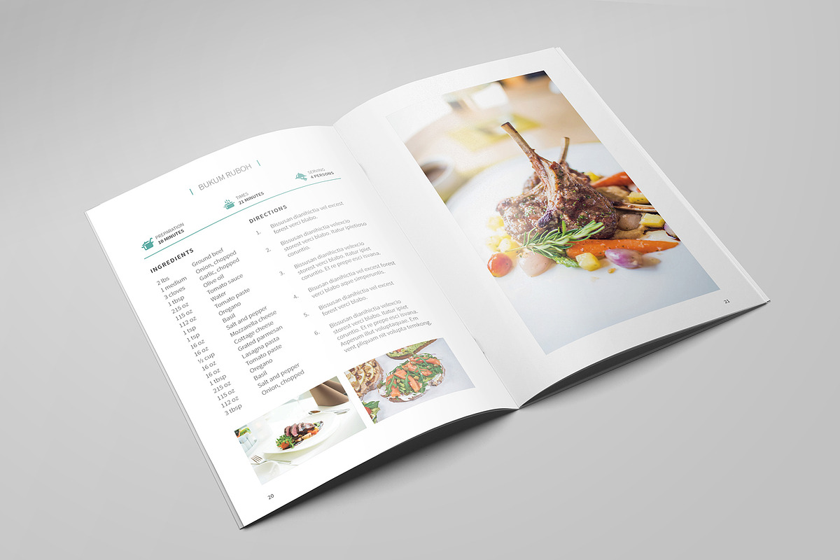 A5 Recipe Book II, a Brochure Template by Bookrak Graphic Design (Photo 11 of 13)
