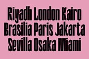 AO Hailstone - Condensed Display, a Sans Serif Font by OwunStudio (Thumbnail 13 of 18)