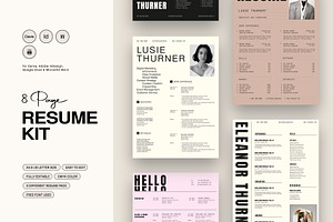 Resume Kit, a Resume Template by UX-group