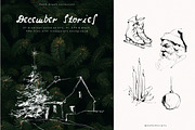 December Stories, a Seasonal Illustration by PeDe Designs (Thumbnail 2 of 13)