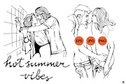 Hot summer vibes, a Person Illustration by Olillia (Thumbnail 3 of 9)