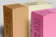 Box Packaging Mockup - 12 views, a Packaging Mockup by Illusiongraphic (Thumbnail 21 of 26)