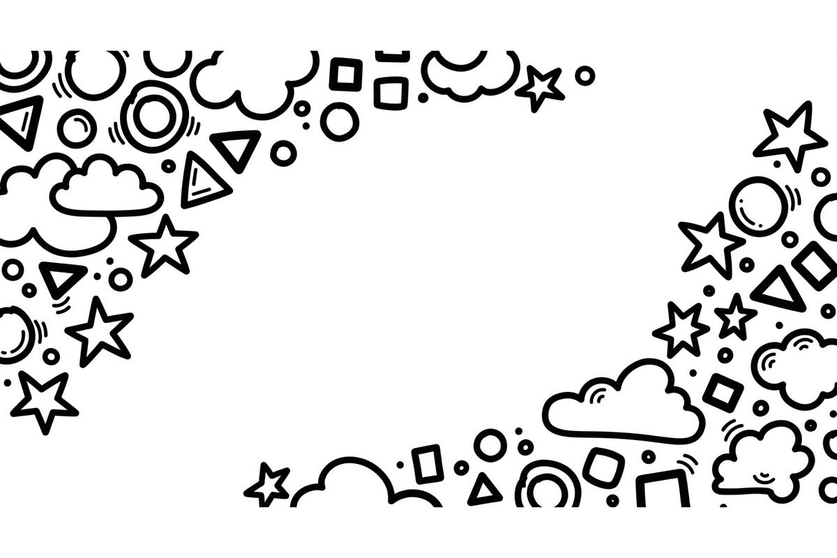 Cute Pattern Frame SVG Bundle, an Illustration by yasushie