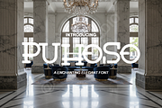 Puhoso - Elegant Modern Serif Typef, a Serif Font by Astuti Studio (Thumbnail 1 of 16)