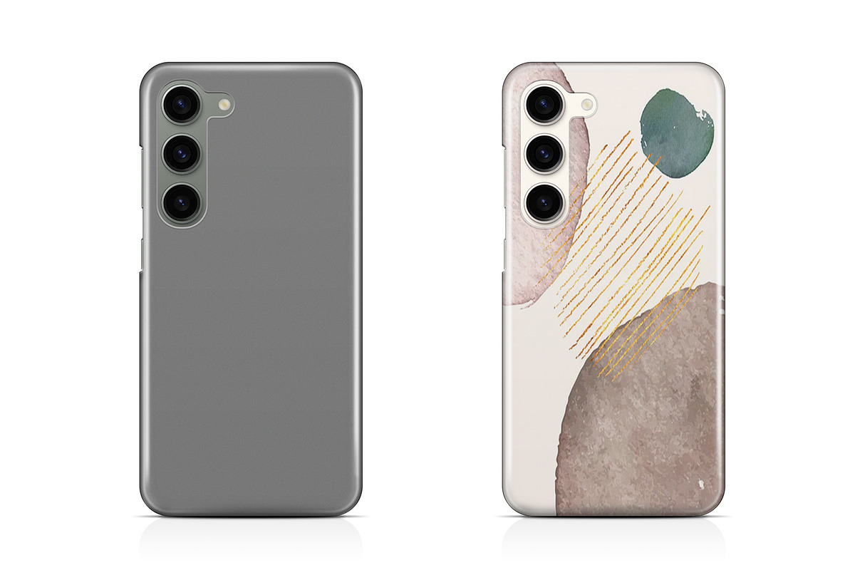 Galaxy S23 3d Phone Case Mockup, an Android Mockup by GraphicsPixel (Photo 3 of 5)