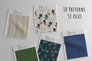 Star Explorers' Club Collection, a Pattern Graphic by Nora Gad (Thumbnail 2 of 38)