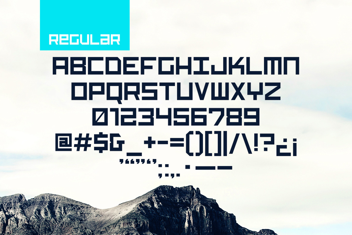 Burial Type Family, a Sans Serif Font by ANDR35 (Photo 4 of 7)