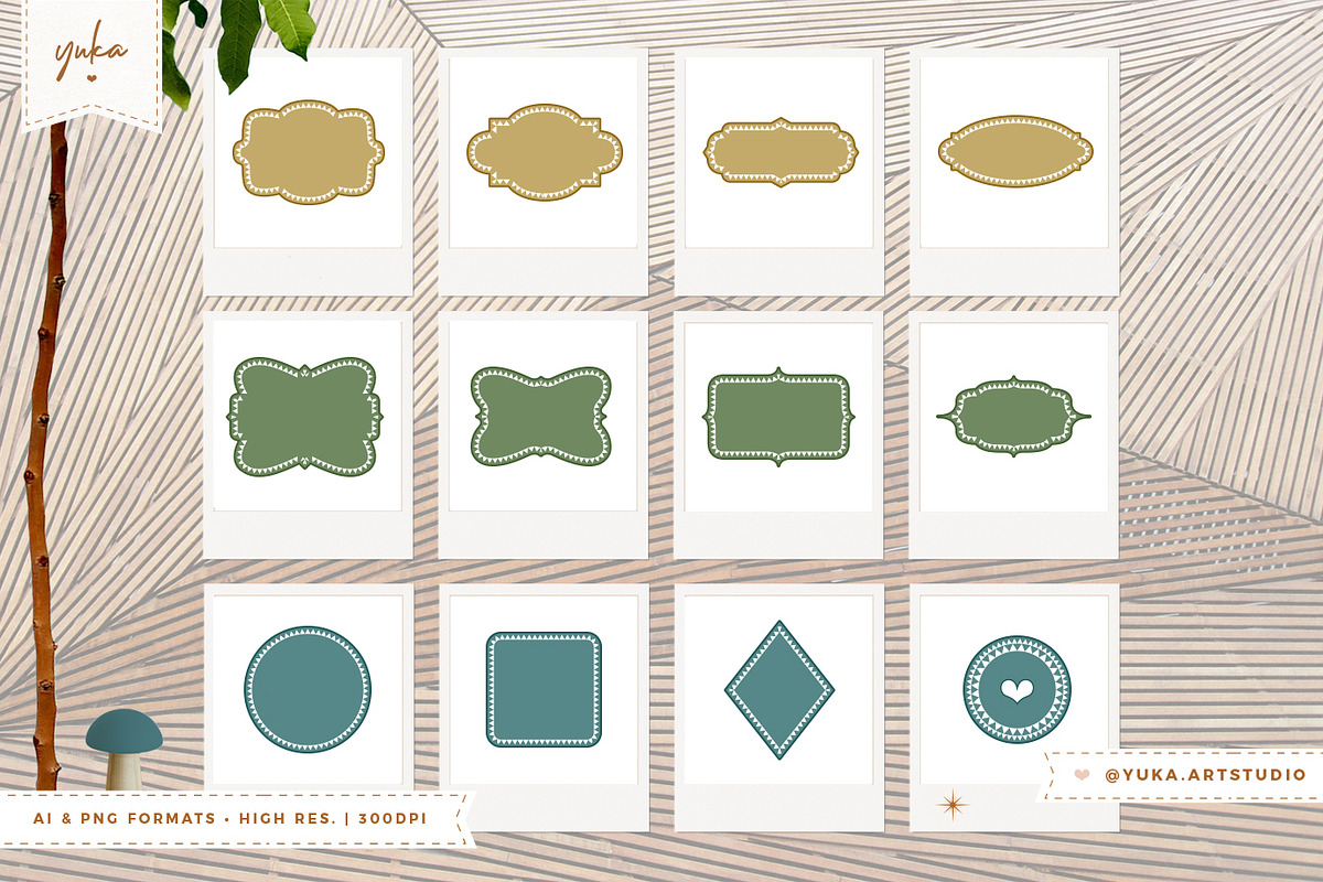 Frame Collection | Bundle, a Solid Icon by Yuka Baby (Photo 8 of 14)
