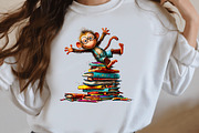 Whimsical Back to School Animals, a Seasonal Illustration by Designworld (Thumbnail 8 of 10)